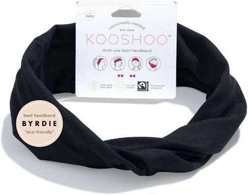 Head-Band for Men and Women - Durable, Plant-Based Hair Accessory - Versatile Sports Sweatband - Elastic Thick Sweat Band for Women & Men - Great for Running, Yoga, Exercise, etc in Saudi Arabia
