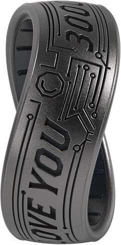 Enso Rings Marvel Dualtone Silicone Ring - Safe, Breathable Design - Featuring Fan-Favorite Marvel Superheroes in Kuwait