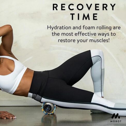 MOBOT Portable Travel Foam Roller Water Bottle with Sip Straw, Stainless Steel Screw Lid | Insulated Sports Water Bottle and Foam Rollers for Yoga, Workout, Home Gym, & Exercise 40oz. (Juicy) in Saudi Arabia
