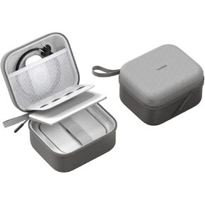 Hagibis Electronic Organizer Travel Case Bag for Mac mini M4/M4 Pro 2024, Portable Carry Case for Cable, Charger, SD Card, Mouse, USB Flash Disk (Green)