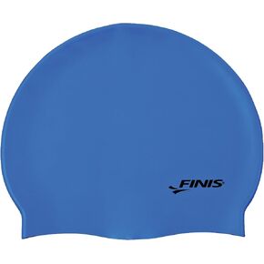 FINIS Silicone Swim Cap (Blue)