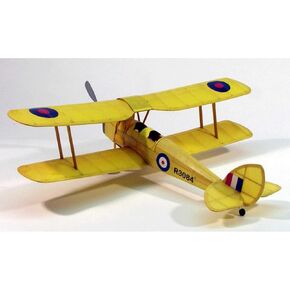 Inc. Tiger Moth17.5 Rubber Power DUM208 Wooden Kits Airplane