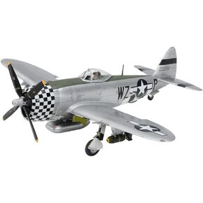 Tamiya 25214 P-47D Thunderbolt Bubbletop w/1/4 Ton 4x4 Vehicle Set 1:48 Model Kit