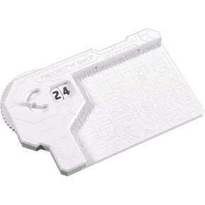 Star Wars Unlimited Damage PAD - Officially Licensed Acrylic Tracker for Base Card Damage, Tracks 0-49 Points, No Dice Needed! Designed for The Star Wars Unlimited TCG, White Color, Made by Gamegenic