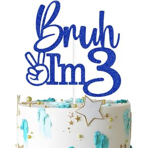 Bruh I'm 11 Cake Topper, Hello 11, Boy's 11th Birthday Cake Décor, Happy 11th Birthday Party Decorations