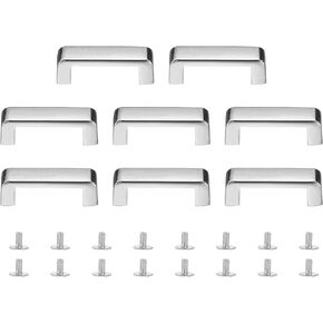 uxcell Metal D-Ring Connector Buckles, Alloy Right Angle Arch Bridge