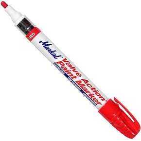 Valve Action Paint Markers - vaps-red valve action paint