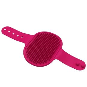 1 Dog Grooming Brush & 1 Dog Bath Shampoo Brush Set - Colors Chosen at Random