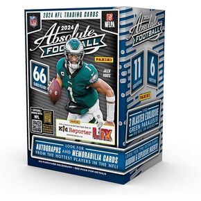 2024 Panini Absolute Football Blaster Box (66 Cards/Box) Look for Kaboom Inserts!