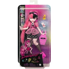 Monster High 2022 Day Out - Mthky71 - 25 سم دمية مفصلية - شخصية Draculaura