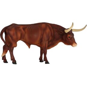 Breyer Horses Traditional Series |Texas Longhorn Bull Animals | Horse Figurine | 11.5" L X 8.5" H | Model #B-TR-10329