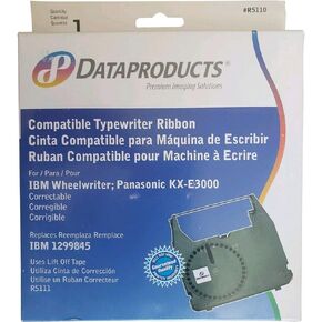 Dataproducts compatible with Brother Ax-10/Panasonic Kx-R Black Correctable Typewriter Ribbon Professional New