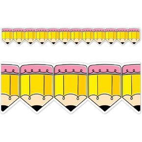 CTP Doodle Pencils EZ Border for Classroom Bulletin Board Border for Classroom (Creative Teaching Press 10673)