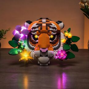 LED Lighting Compatible with Lego Art Tiger 31217，Light Kit Compatible with Lego Tiger 31217 Art The Fauna Collection, NOT Included The Model Set - JUST Lights