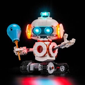 Light kit Compatible with Lego 31164 Space Robot - No Model Only Light, LED Lighting Accessories Compatible with Lego Space Shuttle Robot 31164 Set