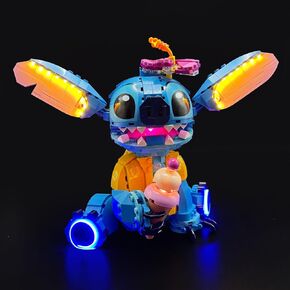 Light kit Compatible with Disney Stitch, LED Lighting Only, Lighting Accessories Compatible with Lego Stitch 43249