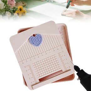 Polymer Clay Earring Drill Guide with Dust Collector Box, Clay Earrings Drill Stand with Catch Bin, Polymer Clay Earring Cutters Tools