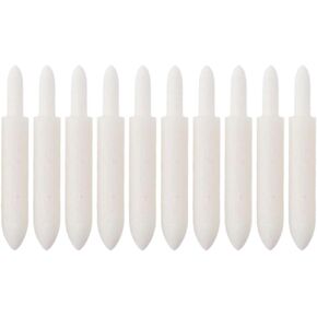 hobbyhub 10Pcs Pen Plating Tips Accessories,Electroplated Pen Tip for Silver Jewelry Making Tool,Special for Pen Electroplating Machine