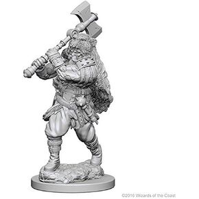 D&D Nolzur’s Marvelous Miniatures: Human Male Barbarian