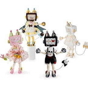 BEEMAI UF Doll Autna CAT-TV Series Single Box (Contains 1 Figure), 1/6 BJD Dolls Random Design Cute Figures Collectibles Birthday Gift