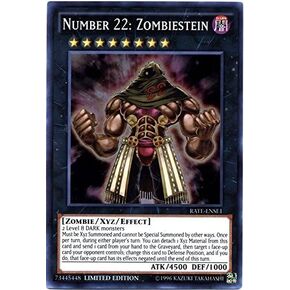 Number 22: Zombiestein - RATE-ENSE1 - Super Rare - Limited Edition