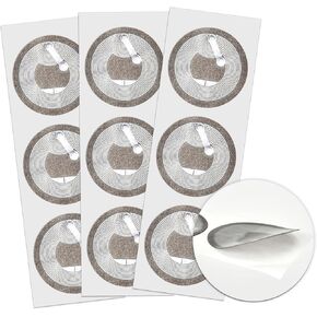 50PCS Ntag213 NFC Tag Anti Metal NFC Tags Sticker Work on Metal NFC Stickers Adhesive Labels RFID Tags Rewritable 144 Bytes Memory Compatible with All NFC-Enabled Smartphones and Devices