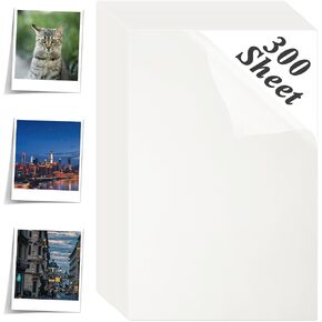 jmiatry 300pcs حقيبة تخطيط حرارية A4 2mil أكياس التصفيح 8.5 × 11 بوصة بحجم خطوط أحرف واضحة لحقول متعددة من الاستخدام