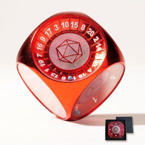 Unique Dice Omni 15 in 1 Cube Metal D&D Dice Set D20 All in 1 DND Dice Role Playing for D6, D8, D10, D12 for Dungeons and Dragons TRPG