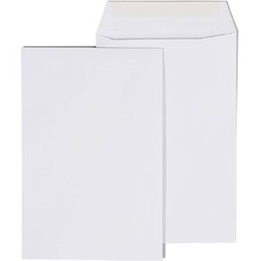 Staples Economy Gummed Catalog Envelopes, 6-inch x 9-inch, White, 500/Carton (ST50303-CCVS)