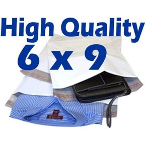 1000 6x9 White Poly Mailer Envelopes Bags Shipping