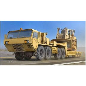 Trumpeter 001055 M983A2 HEMTT Tractor with M870A1 Semi- Trailer Model kit, Various