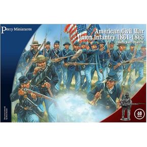 Perry Miniatures 28mm مشاة اتحاد الحرب الأهلية الأمريكية 1861-1865 (40)