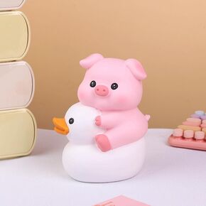 Duck Piggy Bank for Kids, Unbreakable Money Coin Bank for Boys and Girls, Great Gifts for Birthday, Easter, Christmas (D) in Kuwait