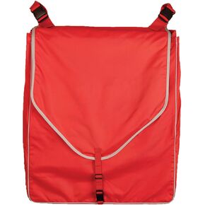 Schneiders Supreme Stall Front Large Horsewear Bag II | Durable 600D Polyester | Teflon Coated | Removable Plexiglass Bottom | Portable & Easy to Hang | Color Black