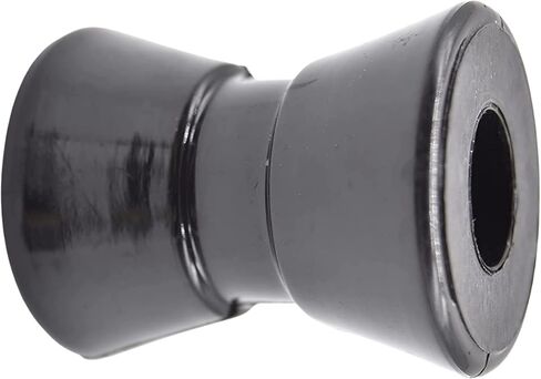 MARINE CITY Black Environmental Friendly PU Bow Roller for Bow Anchor Roller Holder Replacement Bow Roller 3 Inches for Marines Boats Yachts Kayaks (Pack of 1) in Saudi Arabia