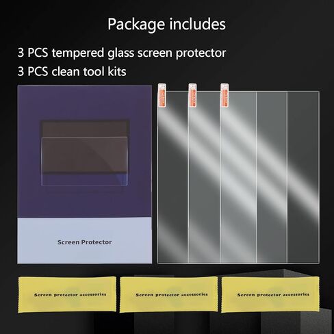 3 قطع واقي شاشة من الزجاج المقسى لـ Saturn 2، Saturn 3، غشاء واقي شاشة طابعة ثلاثية الأبعاد مضاد للخدش ومضاد للتسرب لـ Elegoo Saturn 2، Saturn 8K، Saturn 3/Ultra، Saturn 4/Ultra in Kuwait