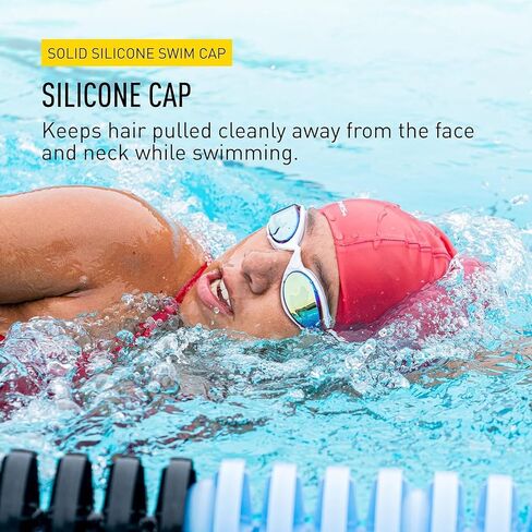 FINIS Silicone Swim Cap (Blue) in Saudi Arabia