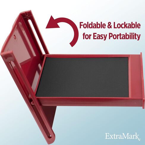 ExtraMark Arts & Crafts Stamp Pad, with SnapTight Foldable Lid - Size 2 - Gray Color in Kuwait