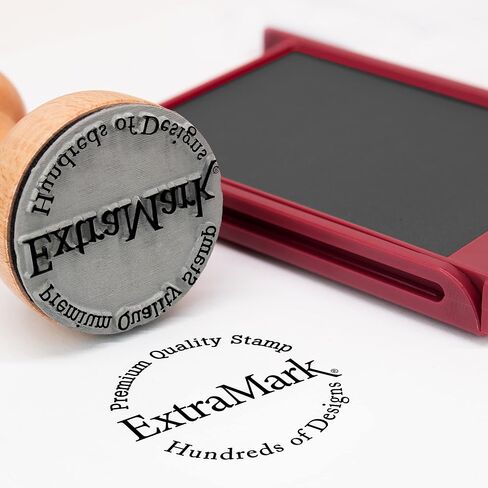 ExtraMark Arts & Crafts Stamp Pad, with SnapTight Foldable Lid - Size 2 - Gray Color in Kuwait