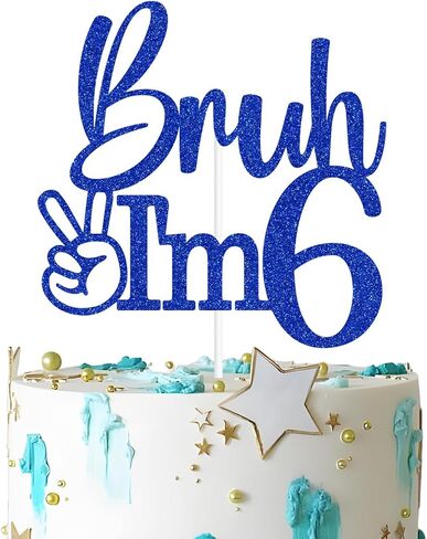 Bruh I'm 11 Cake Topper, Hello 11, Boy's 11th Birthday Cake Décor, Happy 11th Birthday Party Decorations in Saudi Arabia