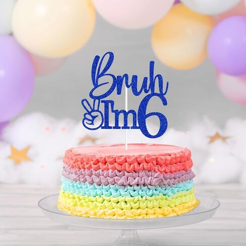 Bruh I'm 11 Cake Topper, Hello 11, Boy's 11th Birthday Cake Décor, Happy 11th Birthday Party Decorations in Saudi Arabia