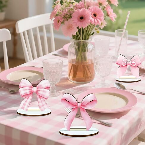 12 Pcs Christmas in July Centerpieces 3D July Summer Party Decorations 3.9 Inches Santa Flamingo Palm Tree Wooden Centerpieces for Tables for Holiday Xmas Home Table Desktop Favors Supplies in Saudi Arabia