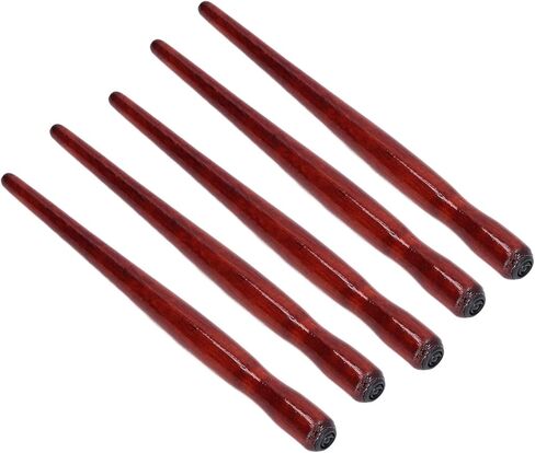 Dip Pen Holder, Wood Nib Holder, 5Pcs Dip Pen Holder Comfortable Grip Dip Pens Holder 5.91in Pen Nib Holder Art Painting Nib Pen Comic Creation Cartooning Red Wood Color in Saudi Arabia