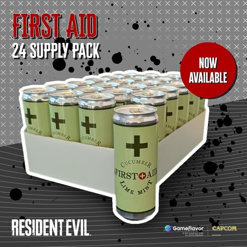 Resident Evil Drinks Supply Pack - محدودية Edition Resident Evil Backtibles in Saudi Arabia