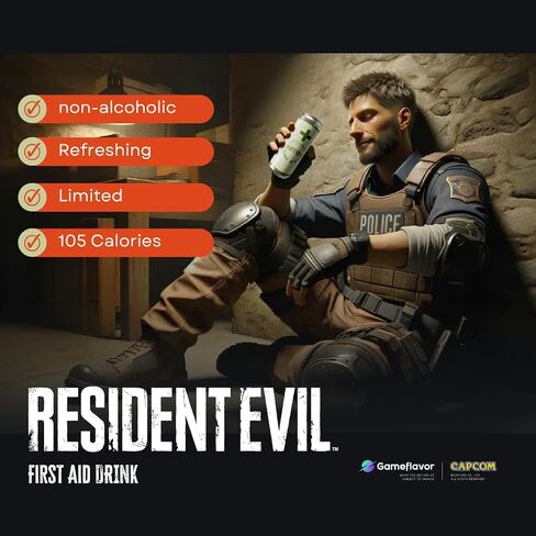Resident Evil Drinks Supply Pack - محدودية Edition Resident Evil Backtibles in Saudi Arabia