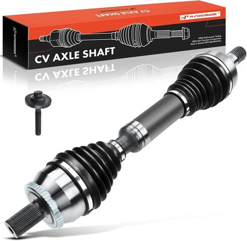 A-Premium CV Axle Shaft Assembly Compatible with Volvo XC90 2007-2014, L6 3.2L, FWD, Front Right Passenger Side, Replace# 1700-519482, 360000150 in Kuwait