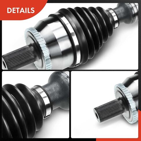 A-Premium CV Axle Shaft Assembly Compatible with Volvo XC90 2007-2014, L6 3.2L, FWD, Front Right Passenger Side, Replace# 1700-519482, 360000150 in Kuwait