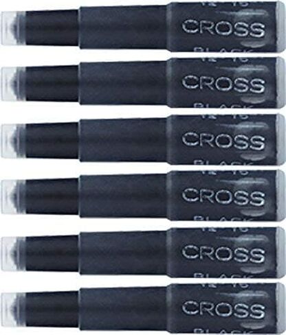 خرطوشة حبر Cross A. T لبطاقة FH باللونين الأزرق والأسود، مع 1 × 6 قطع in Saudi Arabia