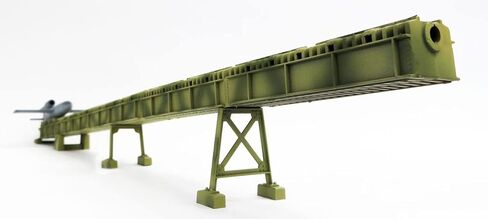 UA72033 1/72 الجيش الألماني V1 Flying Bomb & Catapult ، نموذج بلاستيكي ، لون مقولبة in Saudi Arabia