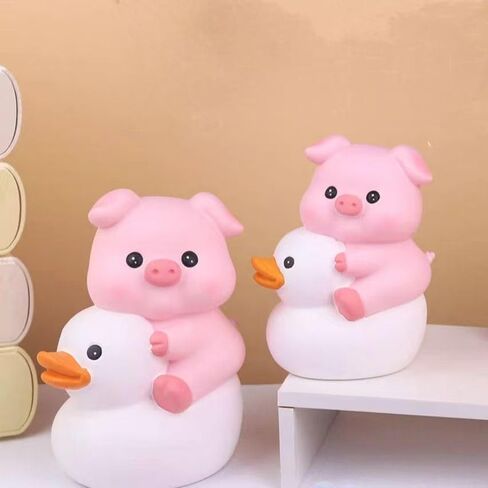 Duck Piggy Bank for Kids, Unbreakable Money Coin Bank for Boys and Girls, Great Gifts for Birthday, Easter, Christmas (D) in Kuwait